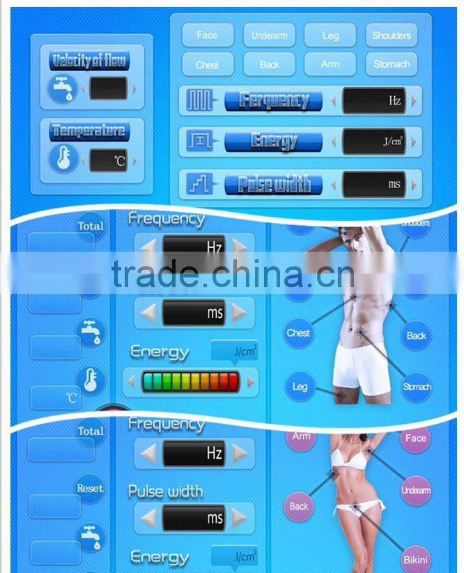 2016 high power effective laser 808nm hair removal machine laser removal