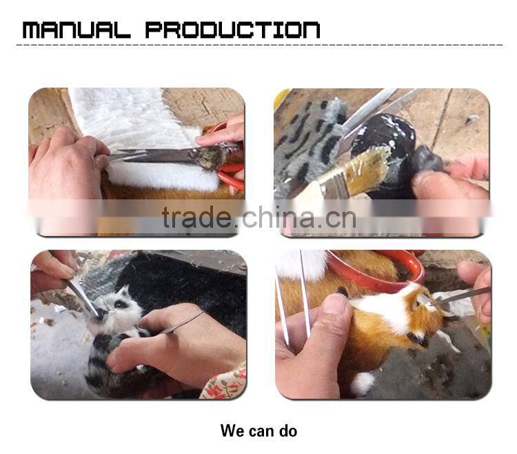 breathing sleeping fur real animal toy dogs