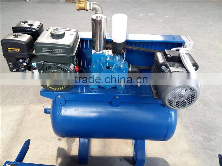 Dual - Use Mobile Milking Machine For Sale / Electric Motor and Gasoline Engine