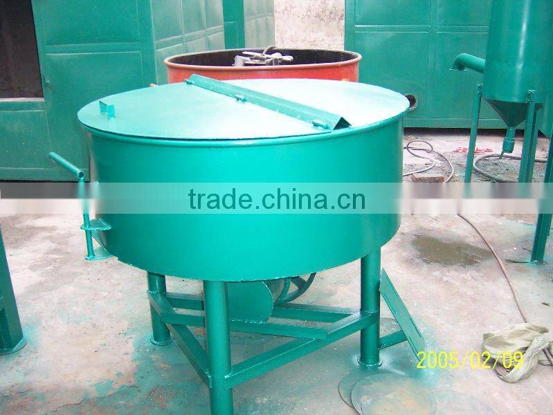 JW500 Concrete Pan Mixer Used For Different Processing
