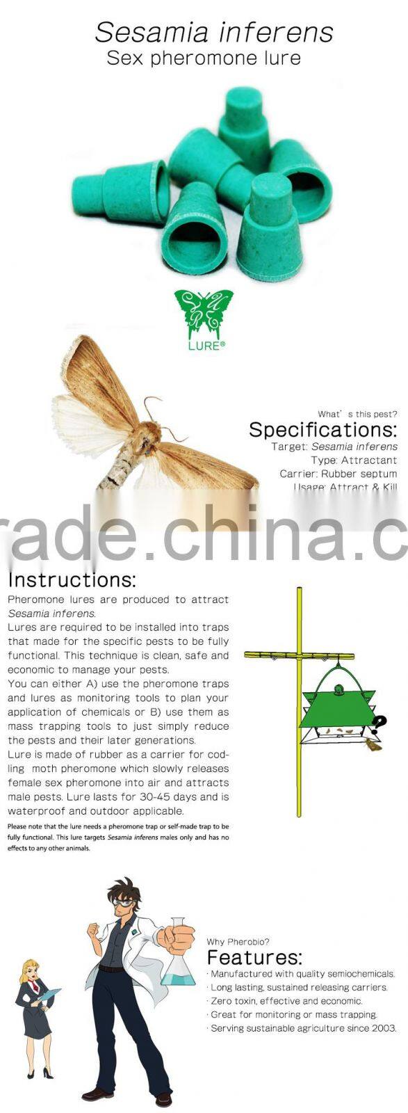 Pheromone Lure for Sesamia inferens (Pink Borer), Pheromone Attractant