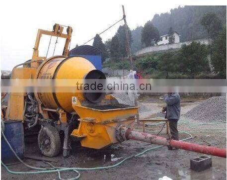 Diesel Concrete mixing and concrete pumping all-in-one machine