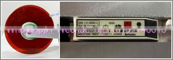 flat round bottle tube glue labeling and coding machine