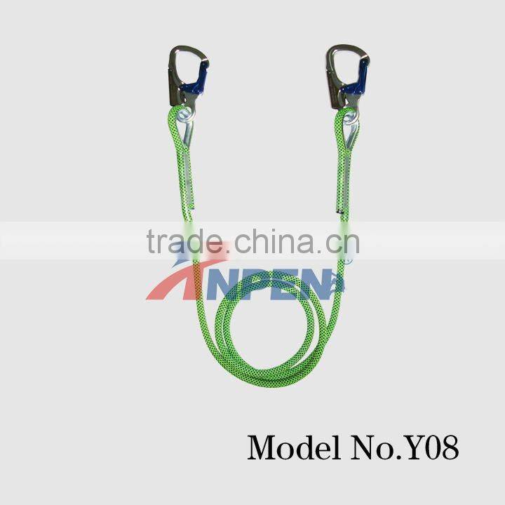 Nylon rope Lanyard with hooks