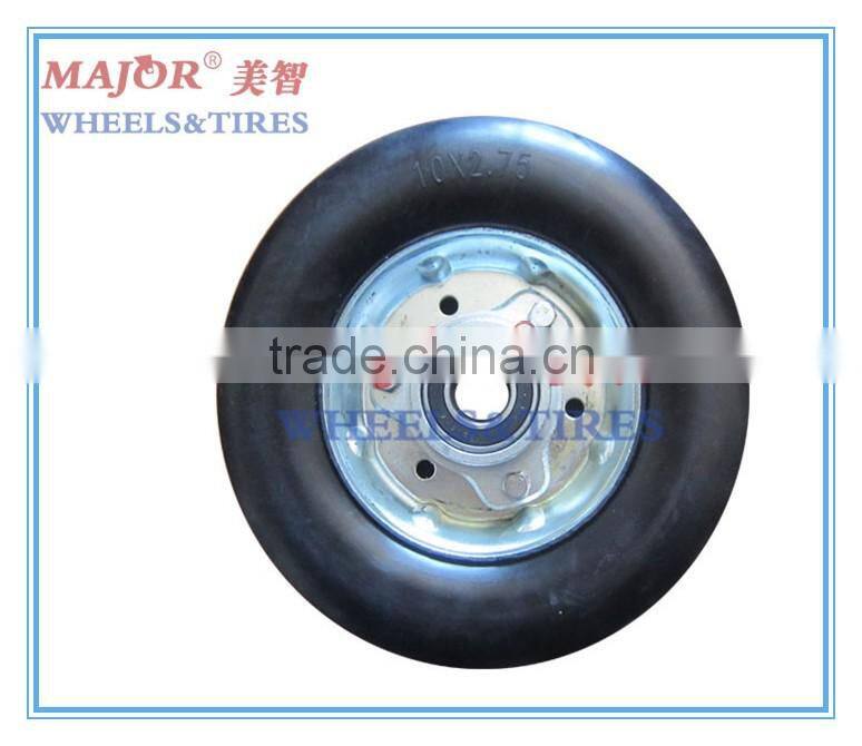 Good quality 10X2.75 Solid Rubber Wheel