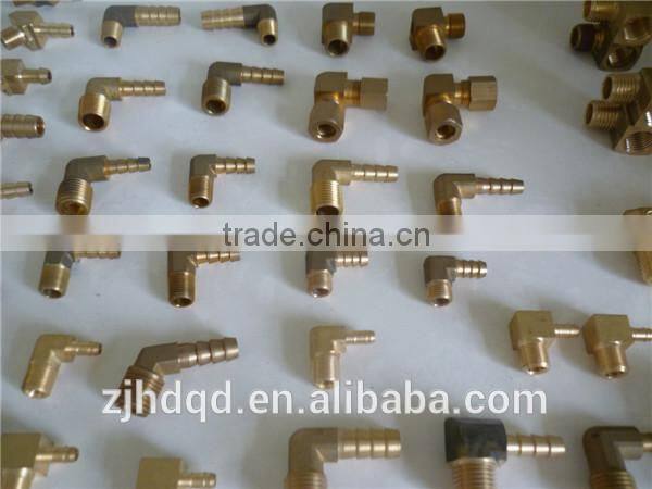 Pagoda-Shape Connectors/ forged brass connectors, elbow with female thread
