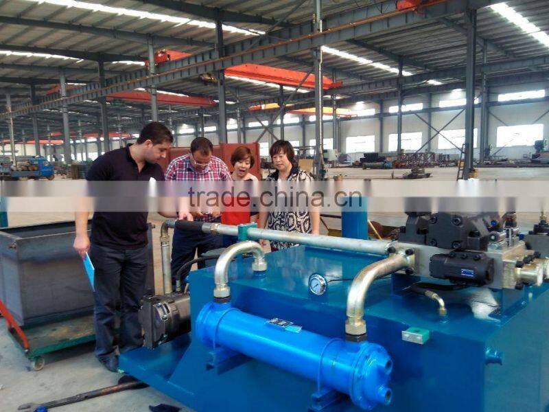 Full automatic waste carton baler machine