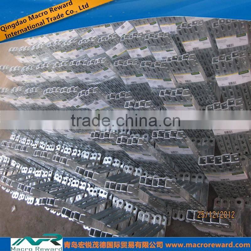 ASTM DIN EN GB Q235 304 316 Steel Strut Channel Brackets for Office