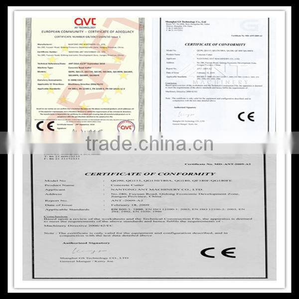 Honda power asphalt road cutter QG180