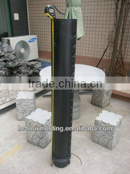 OEM Hollow Blow Molding Plastic Large PVC Pipe Car Guide Duct Design Plastic Bend Tube