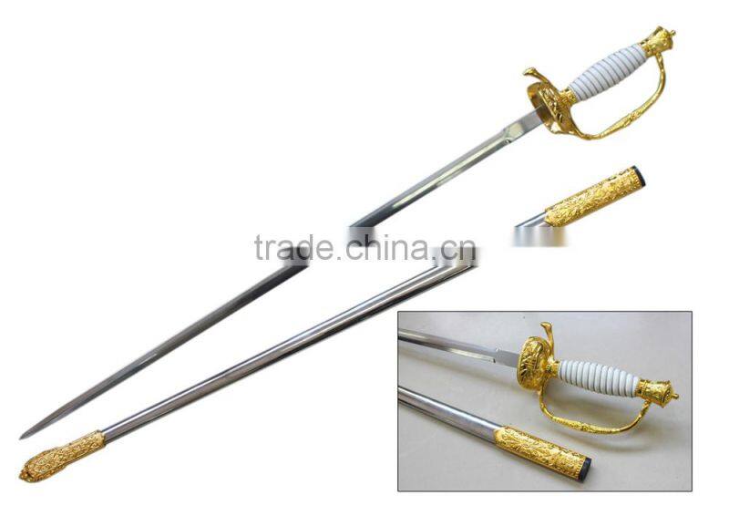 training ceremoinal military navy swords