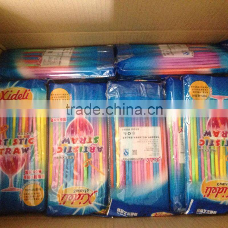 Big mouth 500ml plastic light bulb bottle for boba tea BPA free