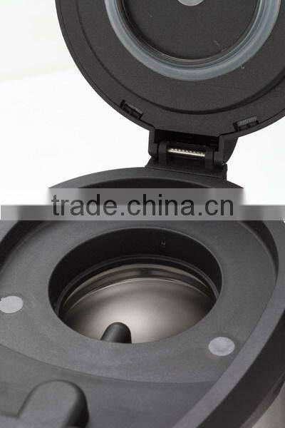 Double wall thermal stainless steel air pressure coffee tea pot