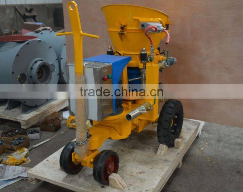 Air Motor Drive Dry Mix Mini Concrete Spraying Machine