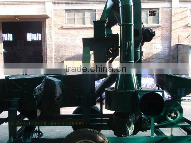 5XZC-3 Sanli seed cleaner gum maize threshing machine