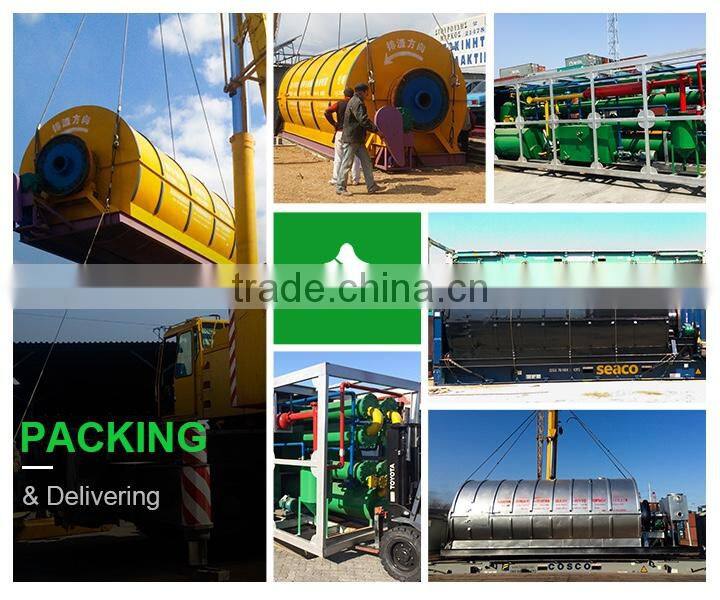 10T Waste Engine Oil Used Oil Distillation Recycle Machine To Diesel/Fuel Oil