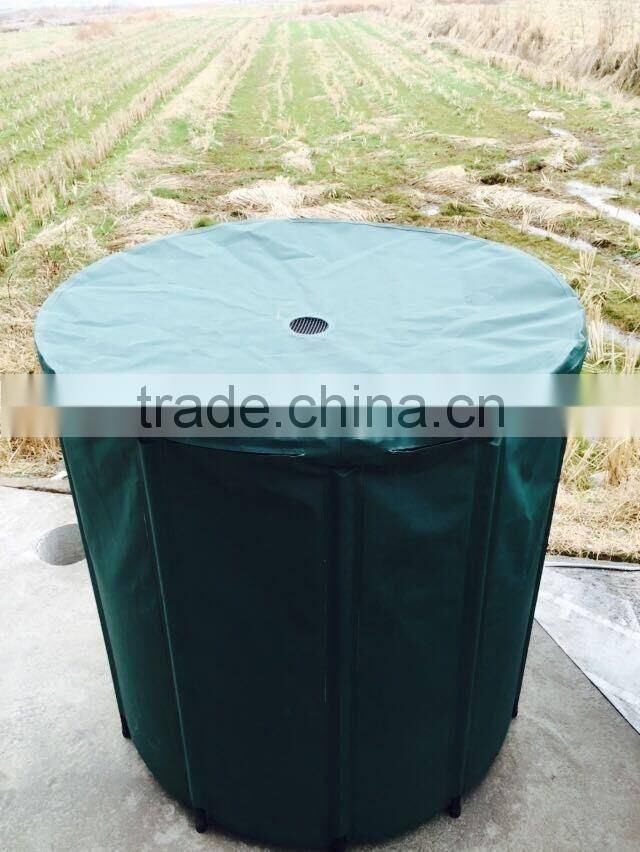 250L Rain Water Barrel Collection Collapsible Portable Garden 66GALLON Self-supporting water butt