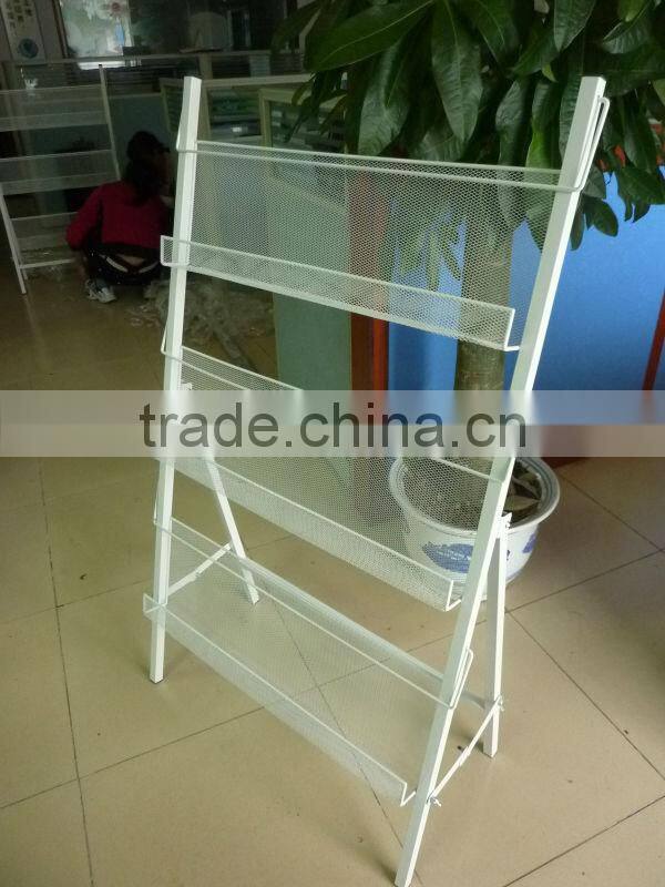 free stand library magazine display rack