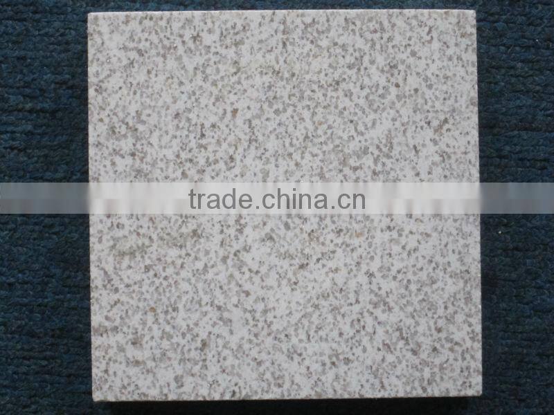 Polished black grey white granite