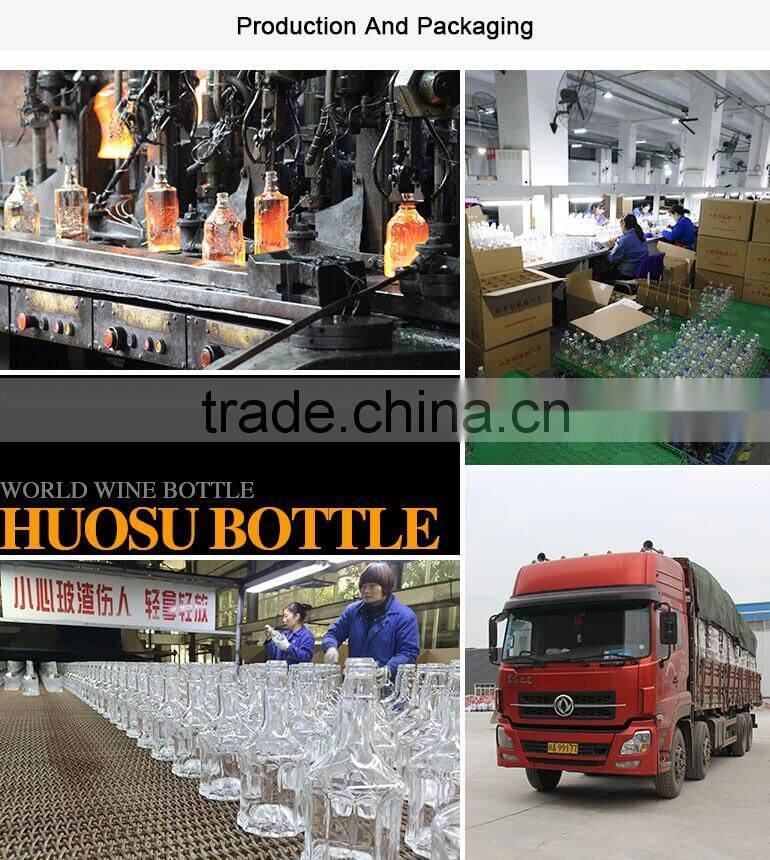 500ml glass bottle for vodka ---- hot sale wholesale
