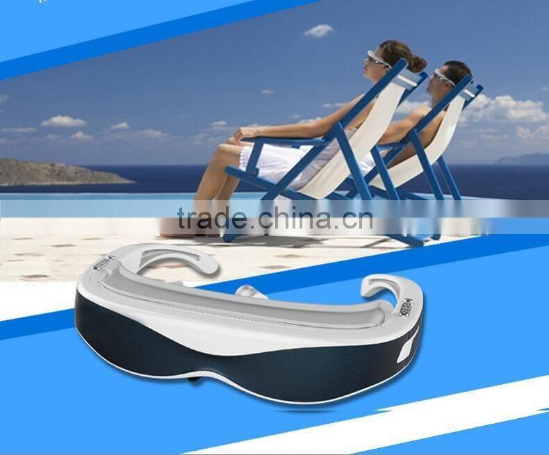 Newest 3D video glasses super hd 1080P VR glasses HD 3d plug card video player
