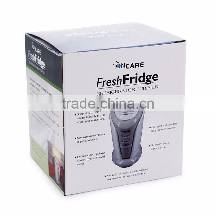 Newest Ioncare FreshFridge Refrigerator Air Purifier, Ionic Fridge Fridge Air Cleaner/ Aictivated Oxygen Generator
