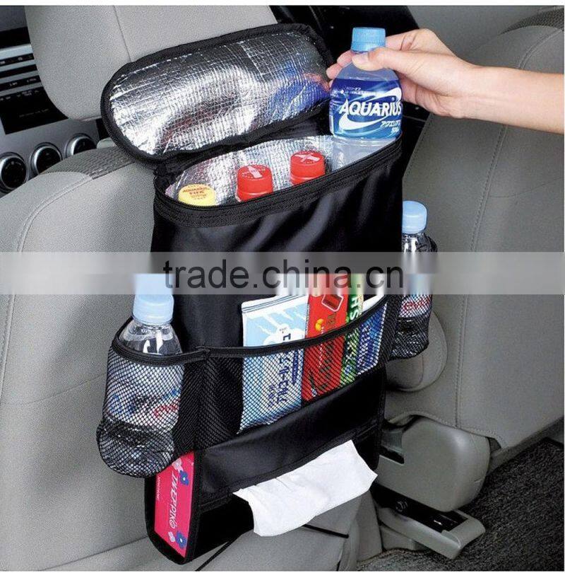 creative folding Auto on-board kids Back Seat Car Storage Bag Organizer