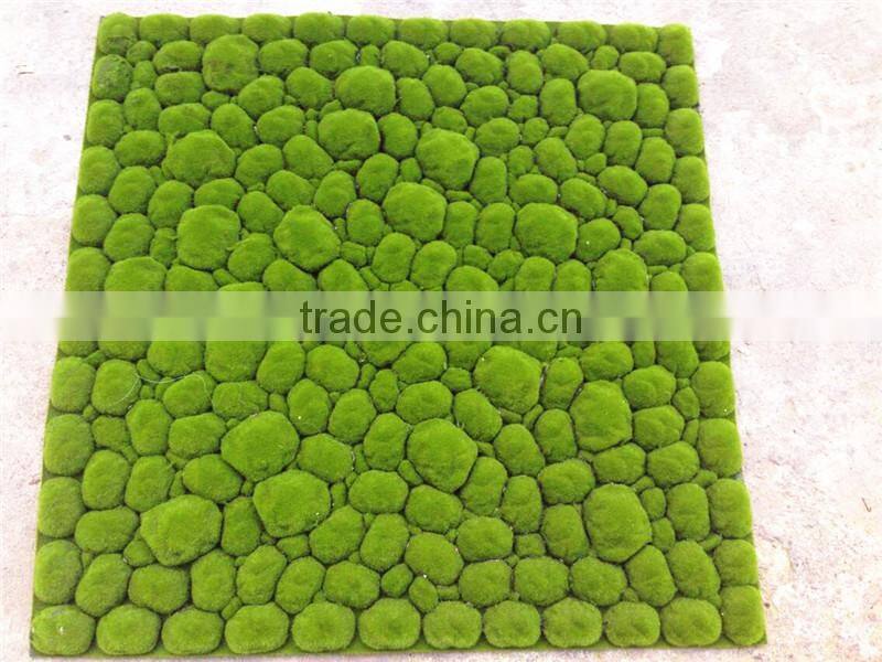 Home garden china decoration 100cmx200cm black mat artificial plant holland moss carpet EZMD03 0209