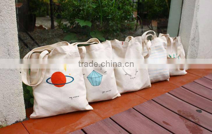 cotton canvas shopping bag