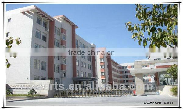 Polyresin craft Christmas house with LED light