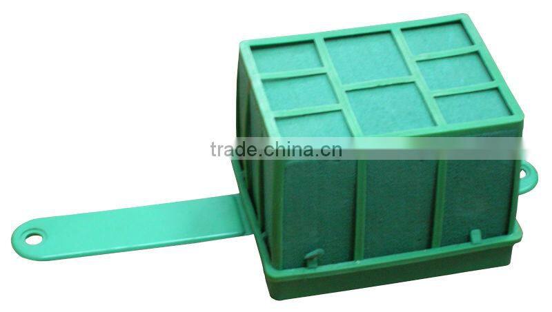 Foam Holder with plastic cage