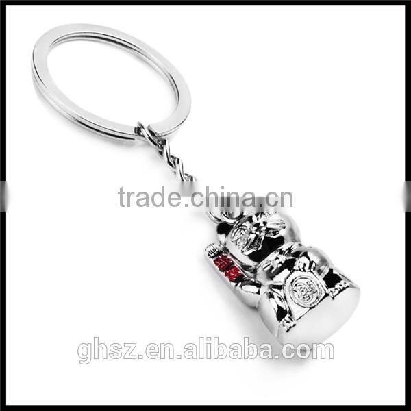 Creative key chains metal vernier caliper key rings for sale