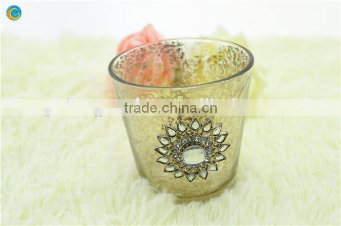 crystal gemstone candelabra