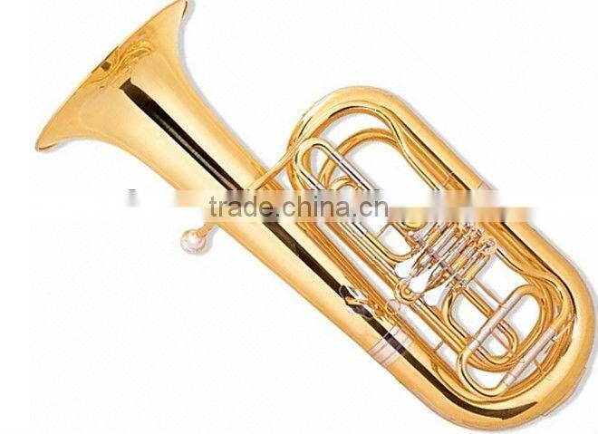 4 valve Bb tuba brass instrument for sale