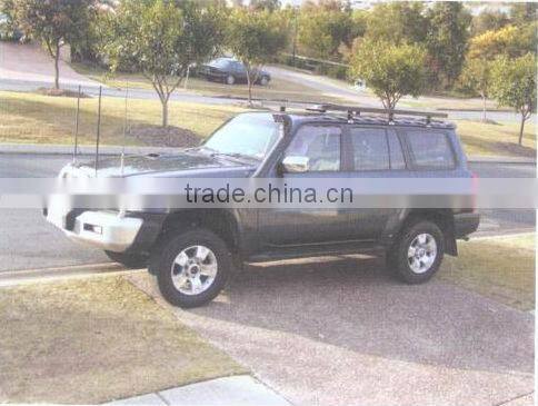 SNY61D PE material 4x4 car snorkel for Nissan GU Patrol
