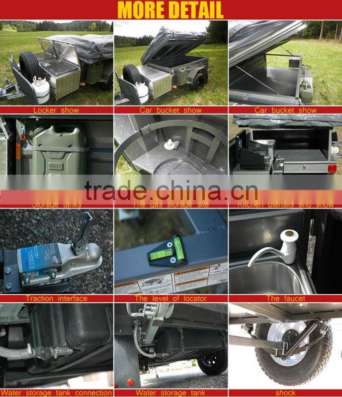 OEM or ODM hard floor camper trailer for sale with 32-year experience