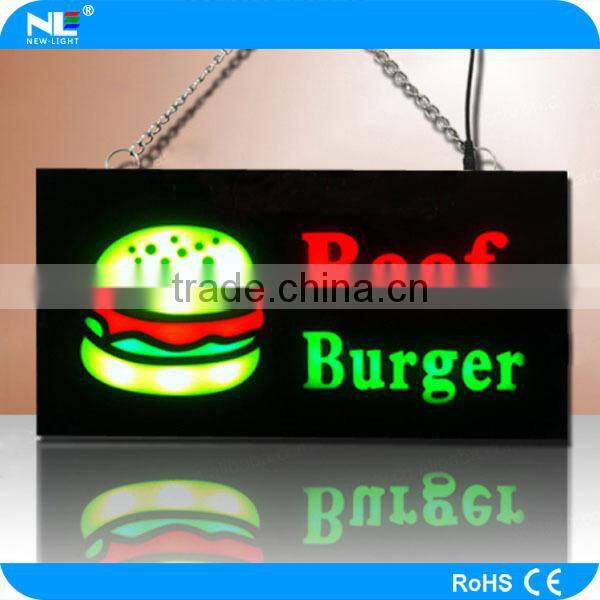 Custom image fantastic visual effect LED backlight light up sign