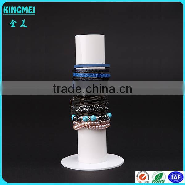 Popular hot sell 2 tier clear acrylic ring display holders