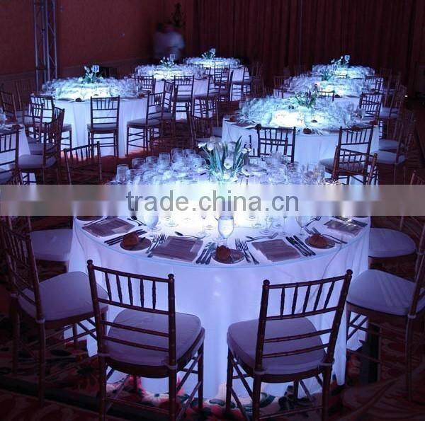 color change led under table lighting for wedding/events