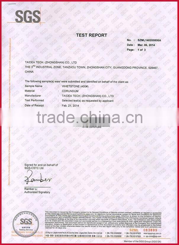 GRINDER Doubles Sides Green Oil Stone Sharpening