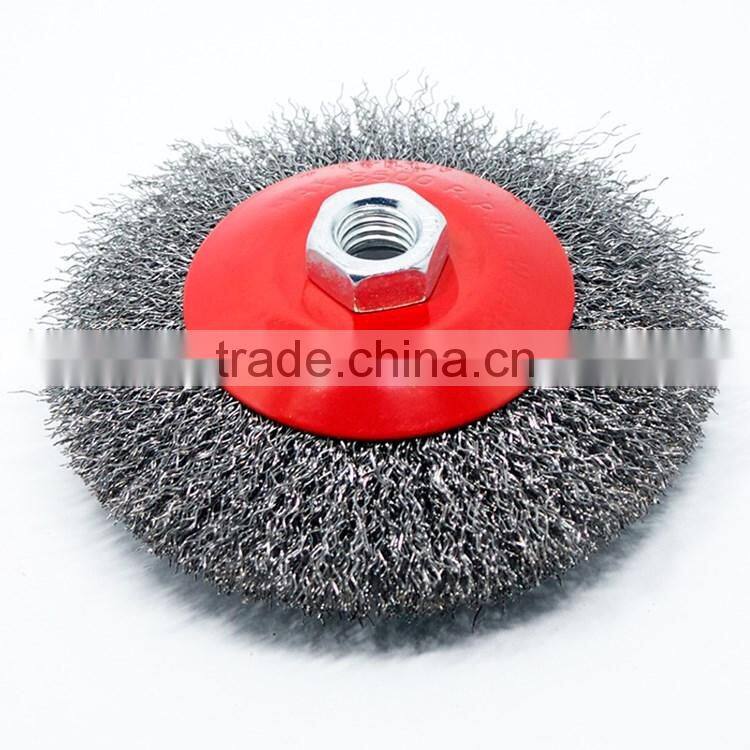 Polish grinding tools high quality abrasive tools Bevel steel wire brush