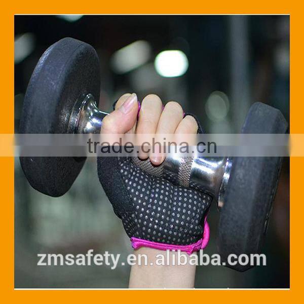 Womens Half Finger Fitness Gym Weight Exercise Gloves
