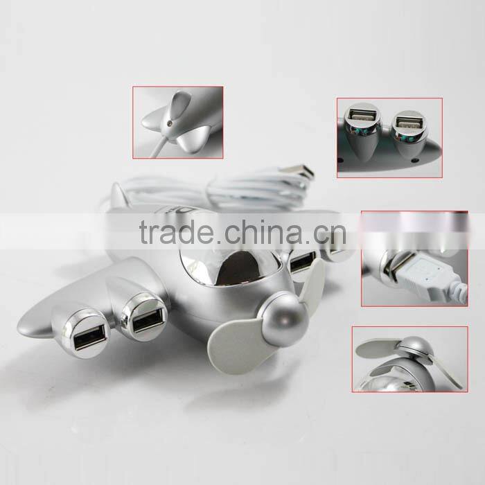 USB2.0 HUB airplane shape