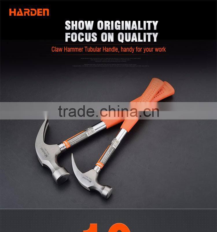 Professional 8oz/250g Carbon Steel Claw Hammer With Tubular Handle