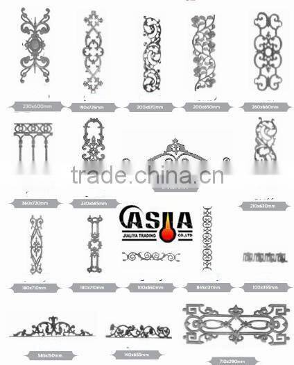 Cast Iron Panels for Ornamental Fence