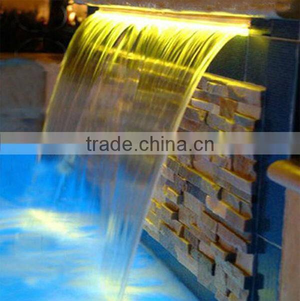 customized new design indoor outdoor artificial waterfall