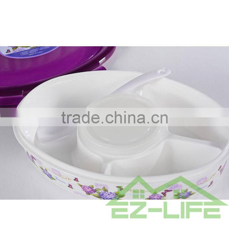 Healthy BPA free microwave oven safe big plastic lunch box for adults