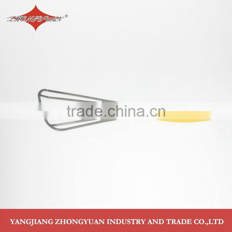 Manul stainless steel kitchen utensil for Kitchen tool yellow handle