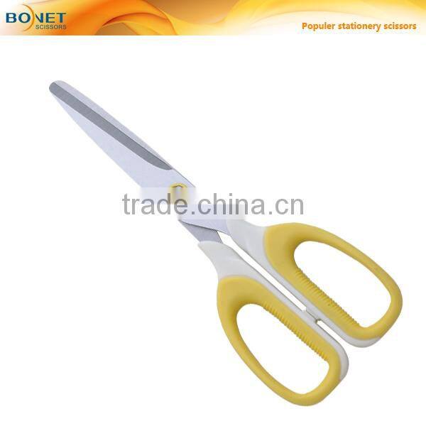 S61003 6" Soft Grip New office stationery abs handle scissors