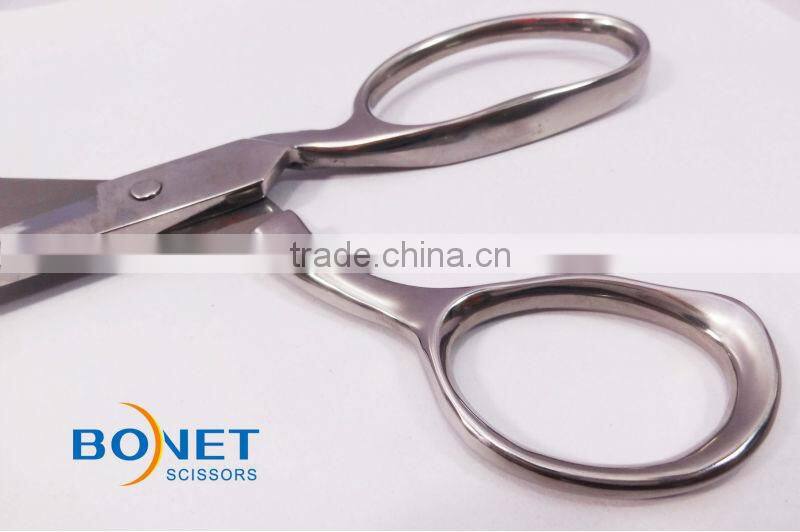 STA0006 FDA qualified 7.5" full stainless steel tailor sewing scissors